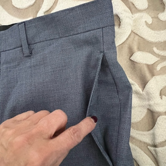 The Kooples Fitted Wool Blue Suit pants Size 46 FR/ 30 US Small NWT - Picture 8 of 12